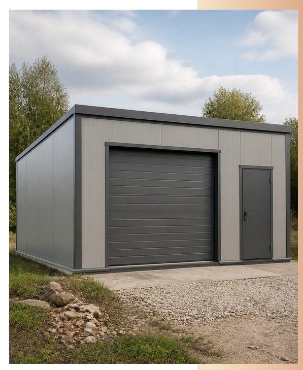 Хозблоки-гаражи для дачи в Кореновске по цене от 155460 р. | БытовкаПрофи-Кнв